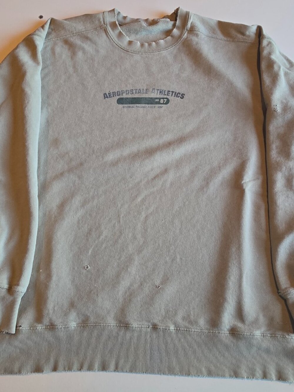 Distressed Aeropostale Sweatshirt - Great for Zombie Costume Halloween